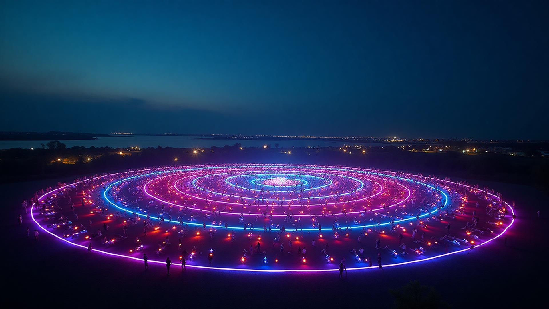 SkyBlitz drone light show